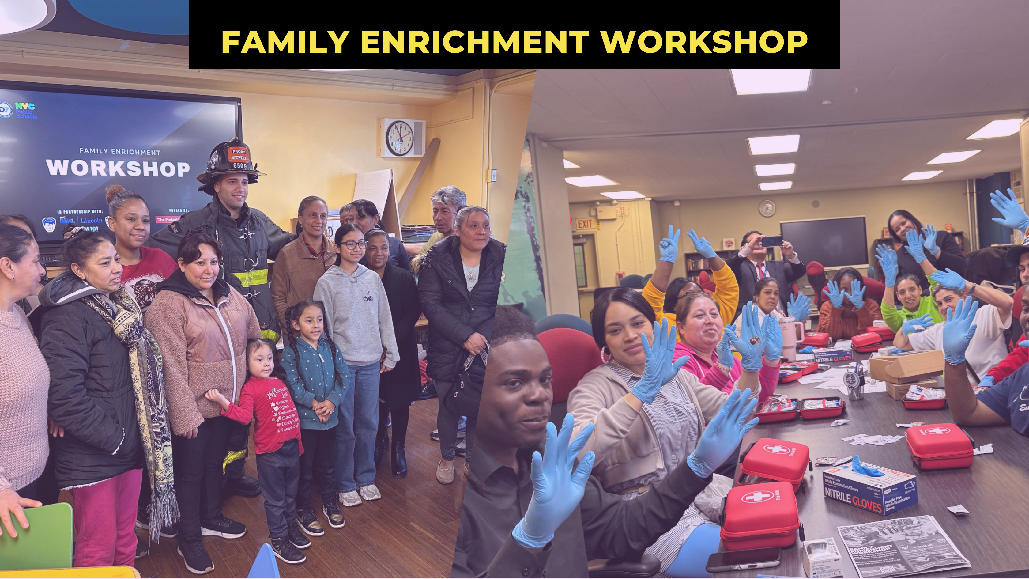 Empowering Bronx Families: March Workshops Deliver Lifesaving Skills & Career Inspiration